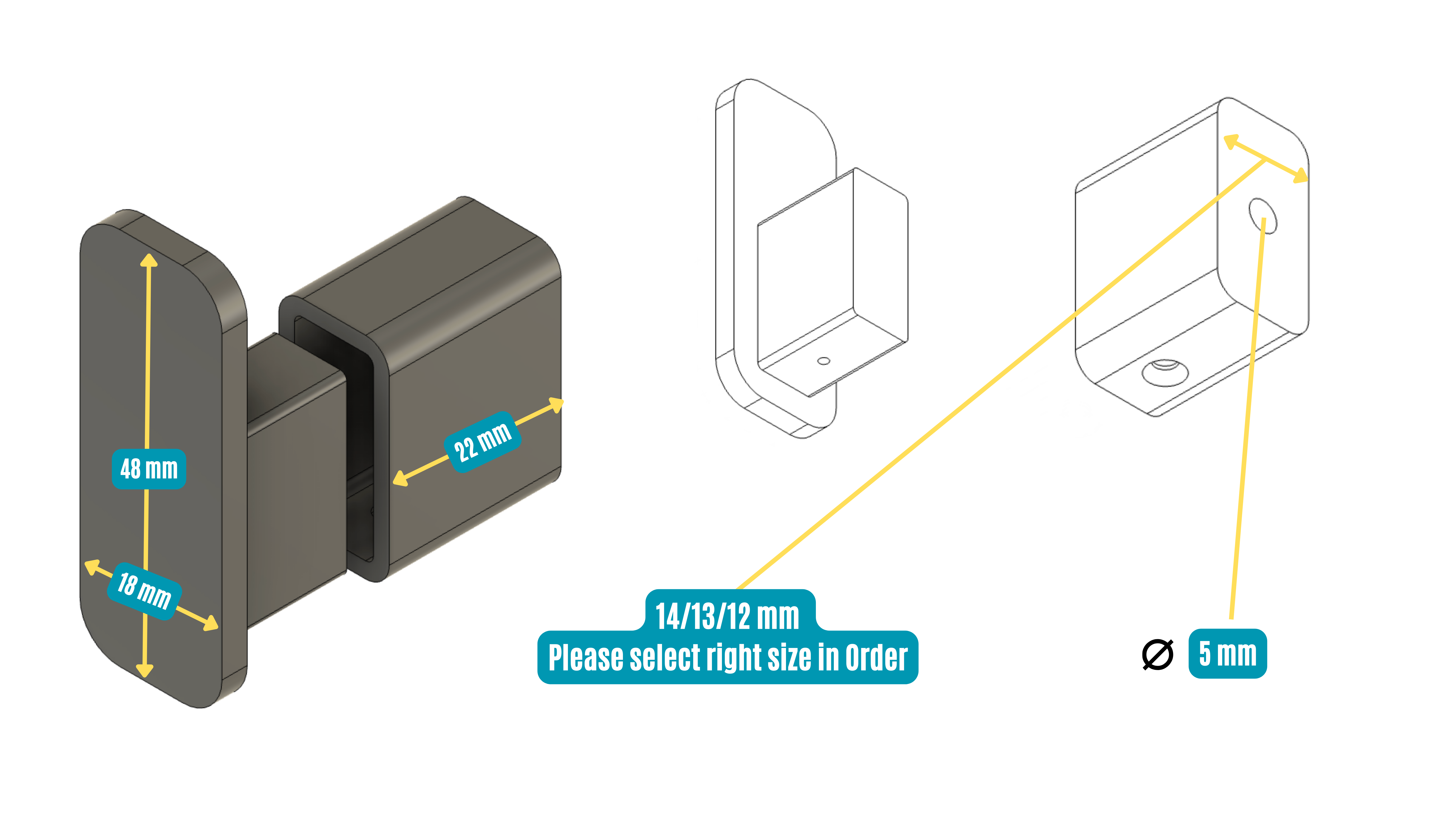 Minimalist Black Wall Hook | Modern Coat Hanger for Acoustic Panels - Image 7