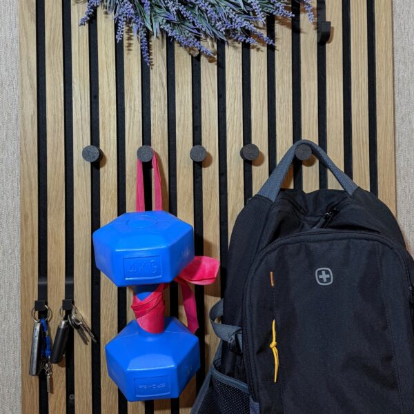 Knob Coat Hook for Acoustic Panels | Modern Wall Hook for Coats, Bags & Accessories - Image 6