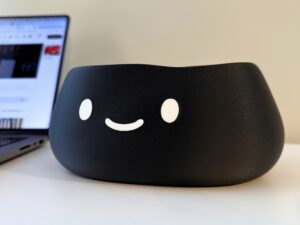 Smiling Bob Planter | Kawaii Smiley Blob Plant Pot | Desk Planter & Shelf Decor
